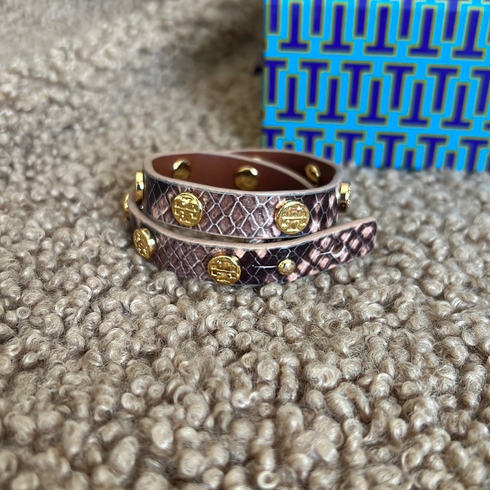Tory Burch double wrap bracelet